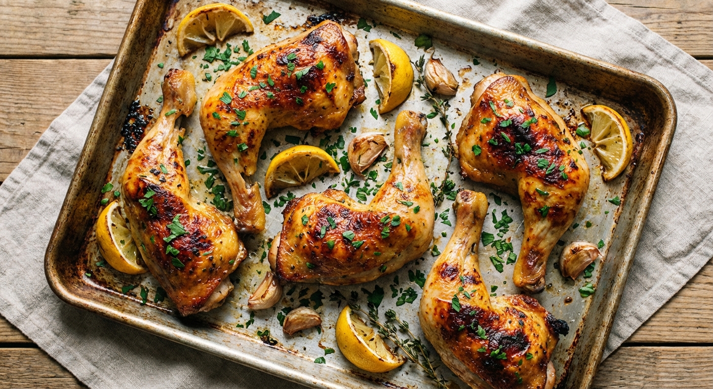 Juicy Baked Chicken Legs (Crispy Skin, Big Flavor)