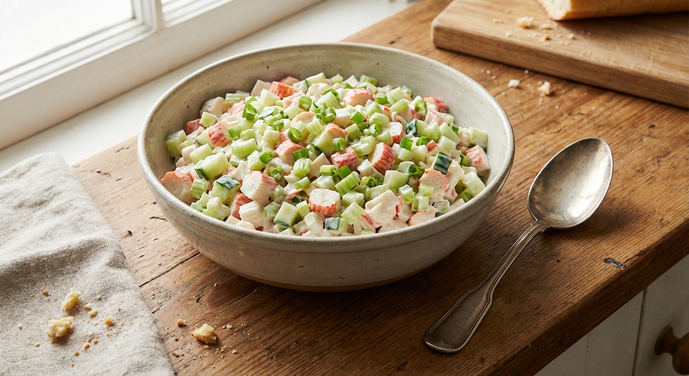 Simple Imitation Crab Salad