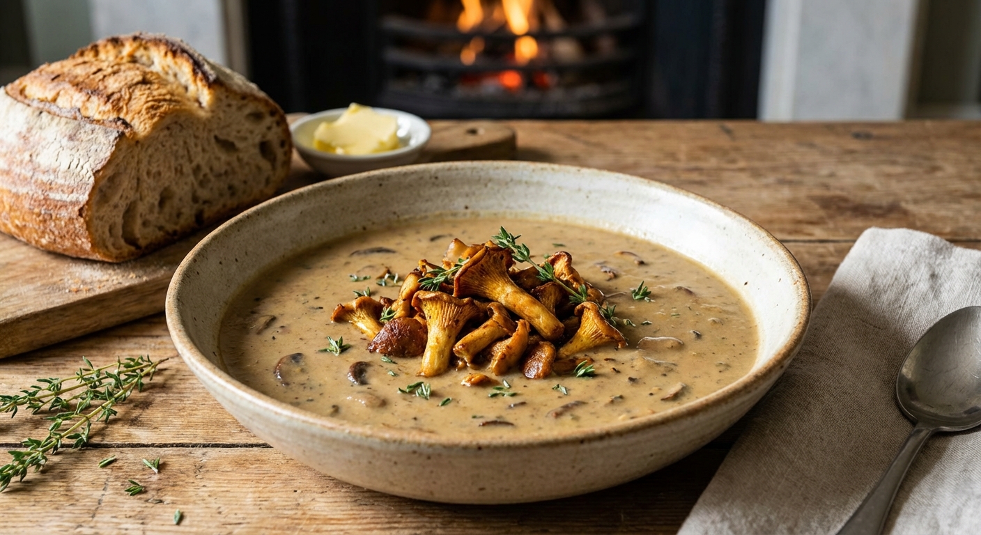 Rich & Creamy Mushroom Soup