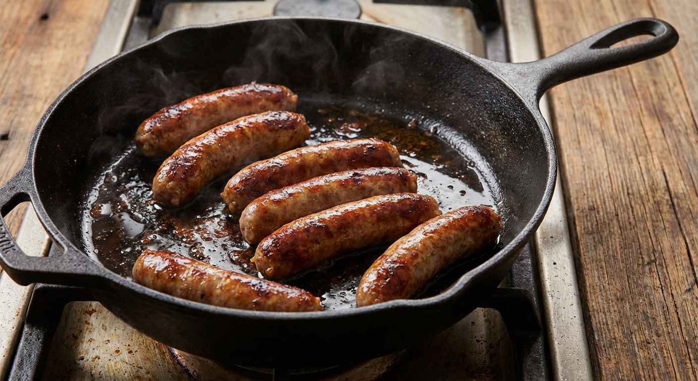 Perfectly Cooked Sausage Links (Juicy Inside, Crisp Outside)