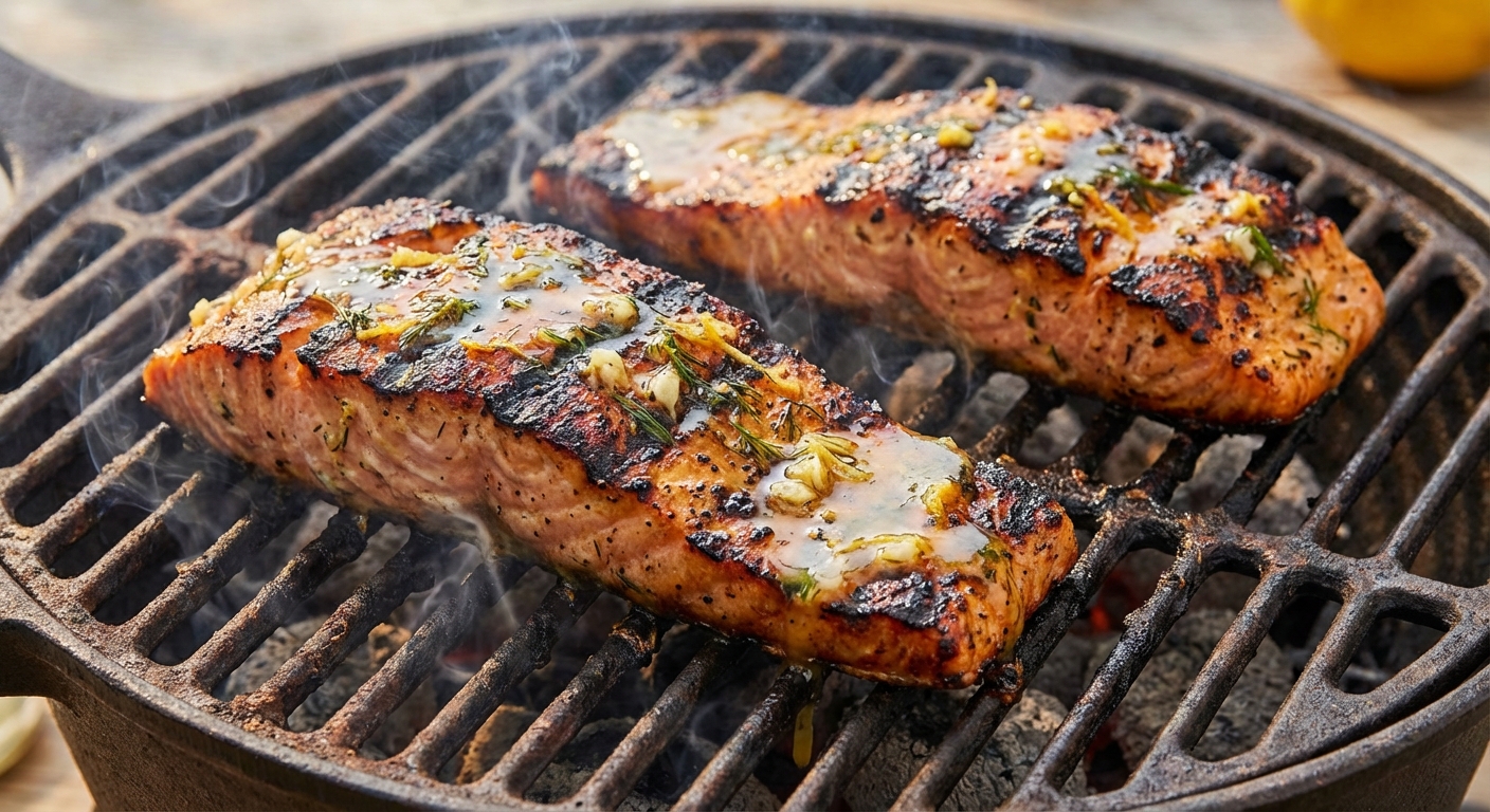 Smoky Grilled Salmon