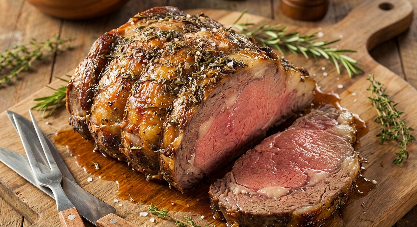 Prime Rib Recipe (Crispy Crust, Juicy Center, Zero Panic)