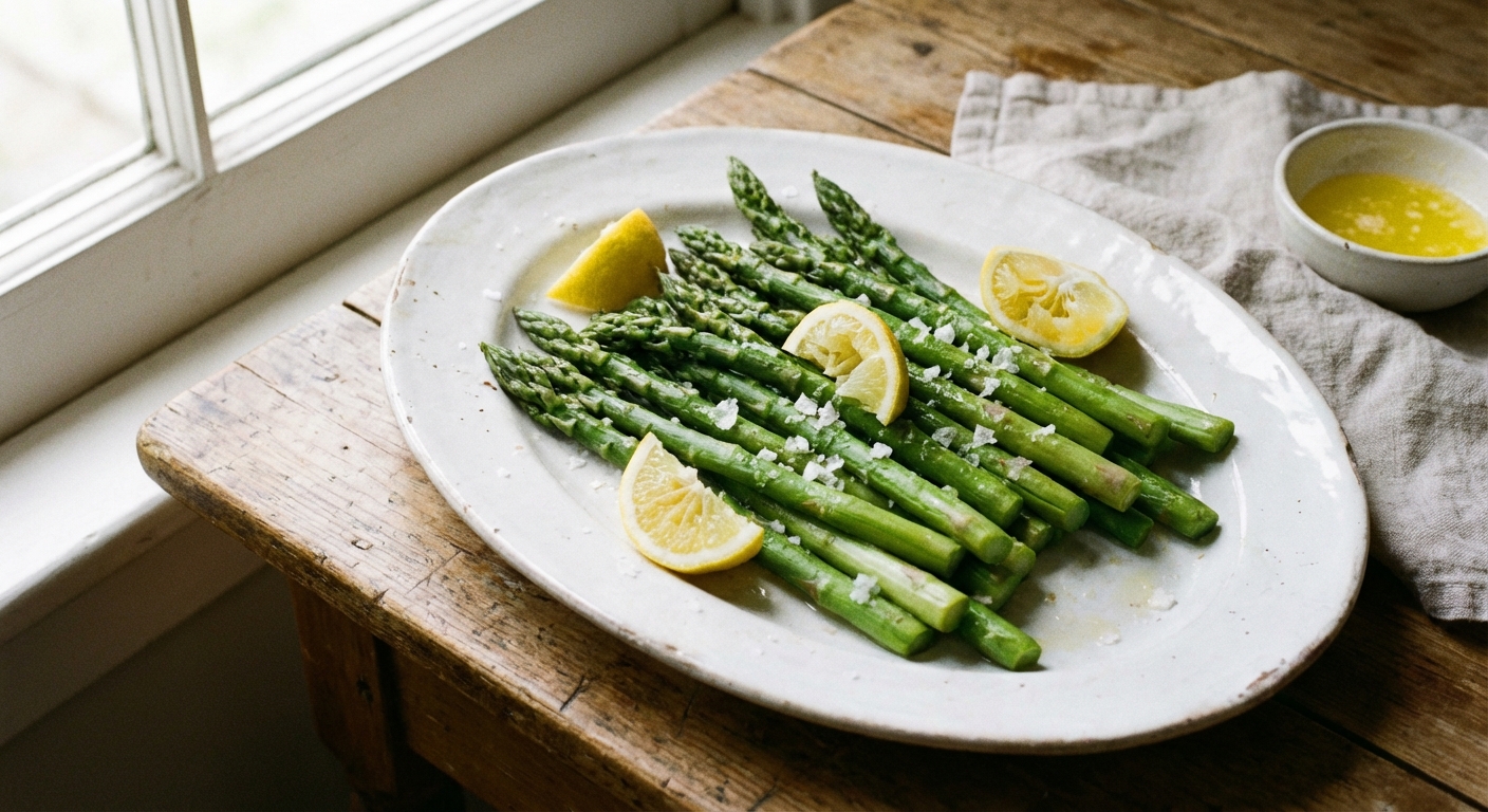 Tender Boiled Asparagus (Not Mushy, Promise)