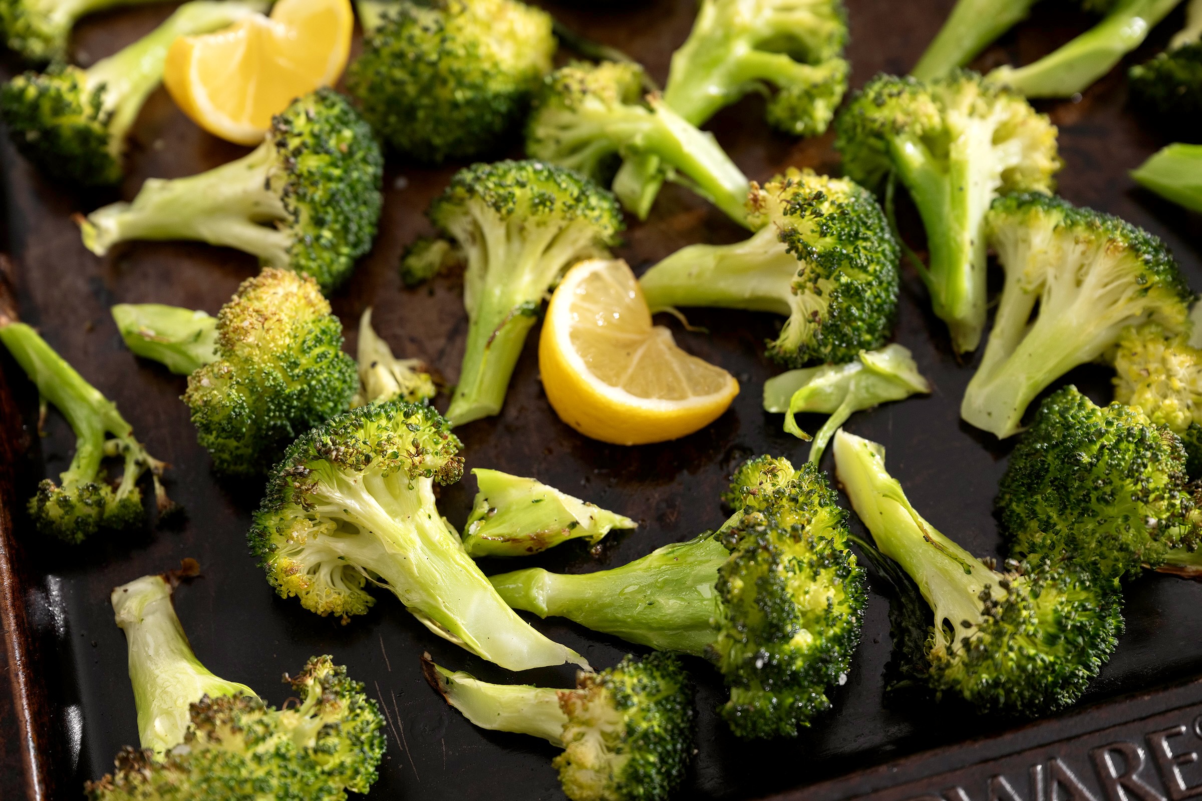 Crispy Roasted Broccoli Florets