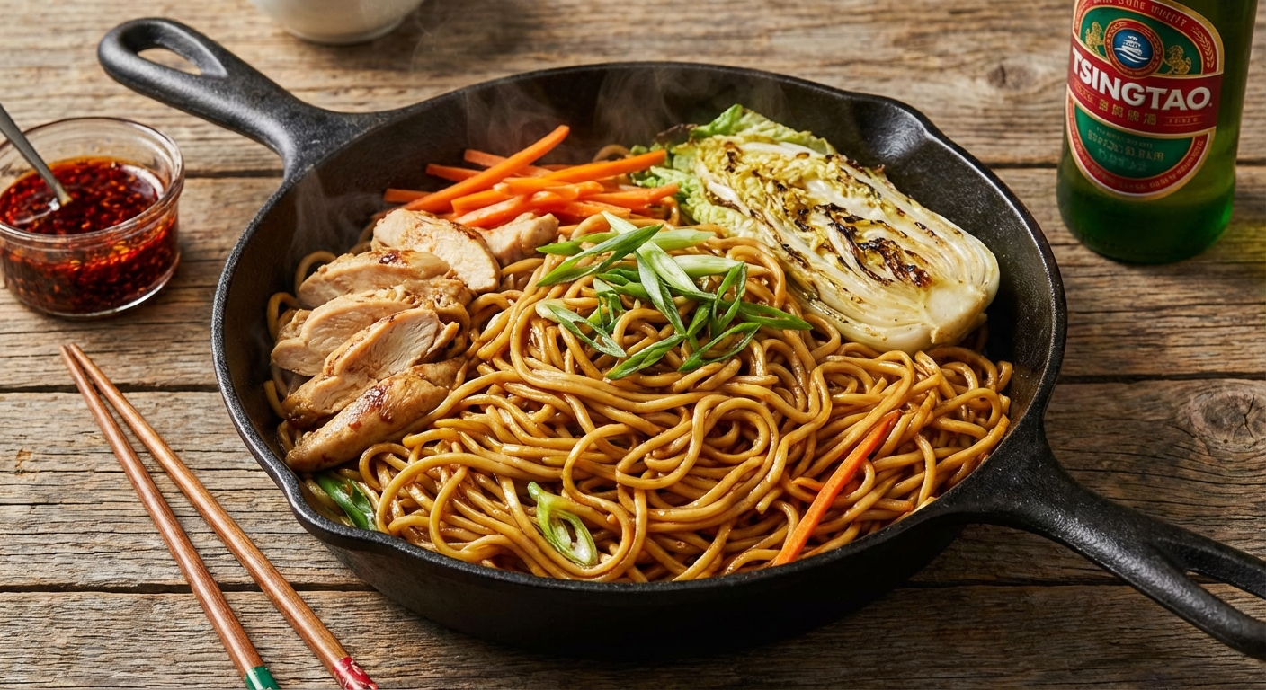 Easy Chicken Chow Mein
