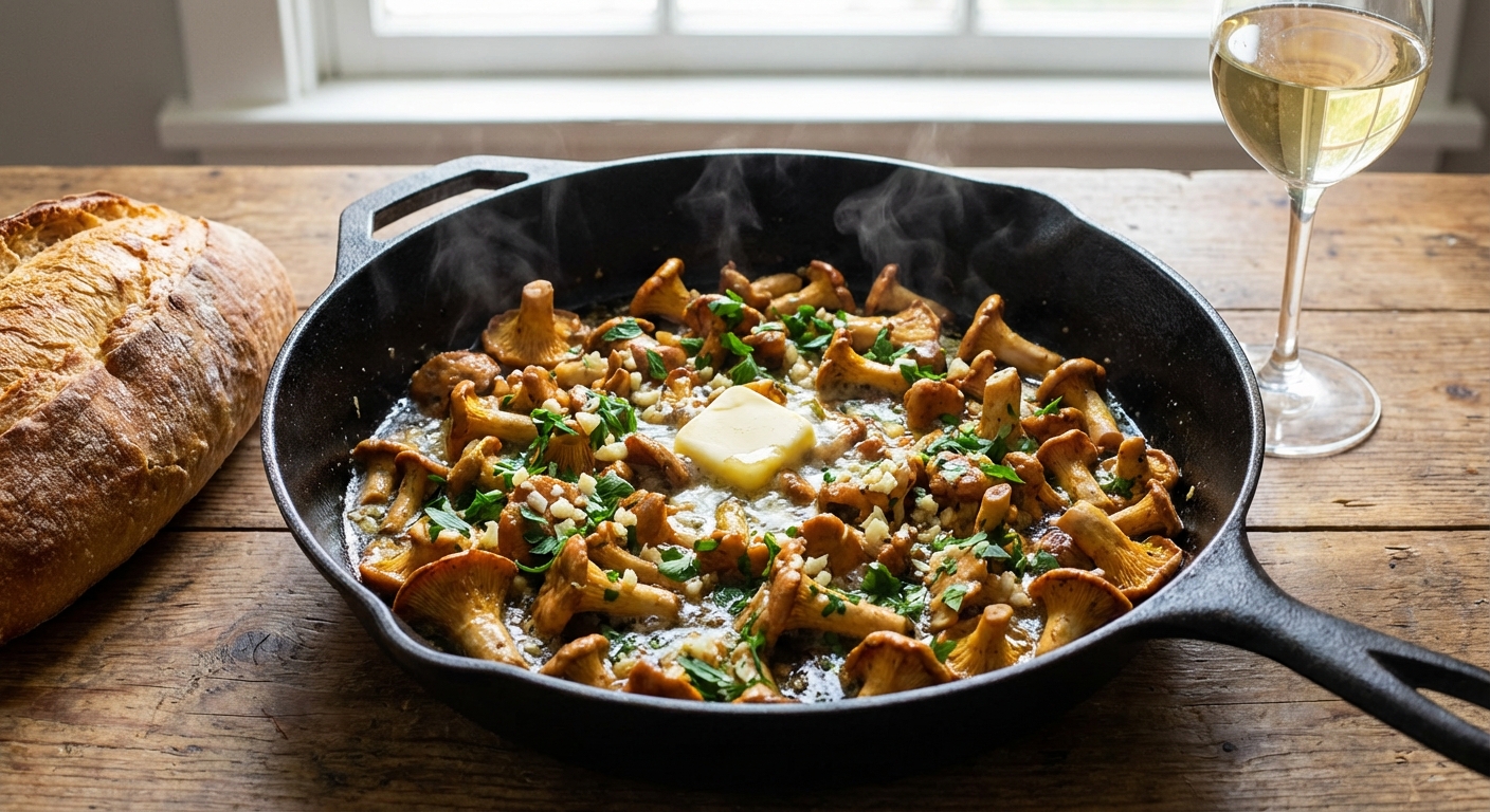 Sautéed Garlic Mushrooms