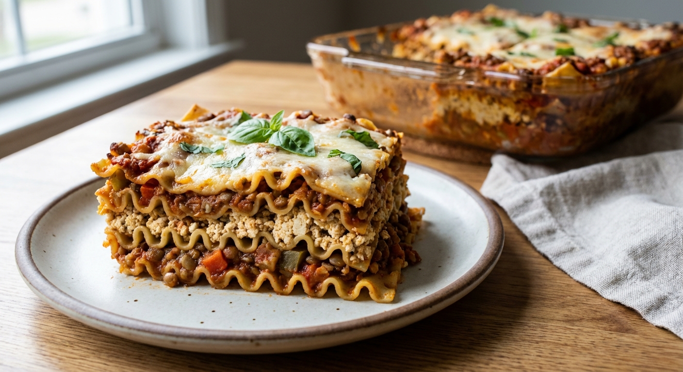 Hearty Vegan Lasagna