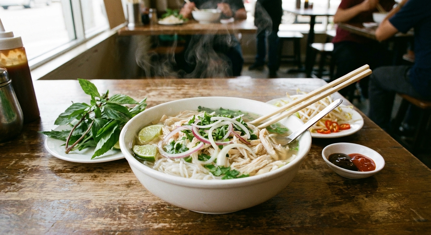 Authentic Vietnamese Chicken Pho (Phở Gà)