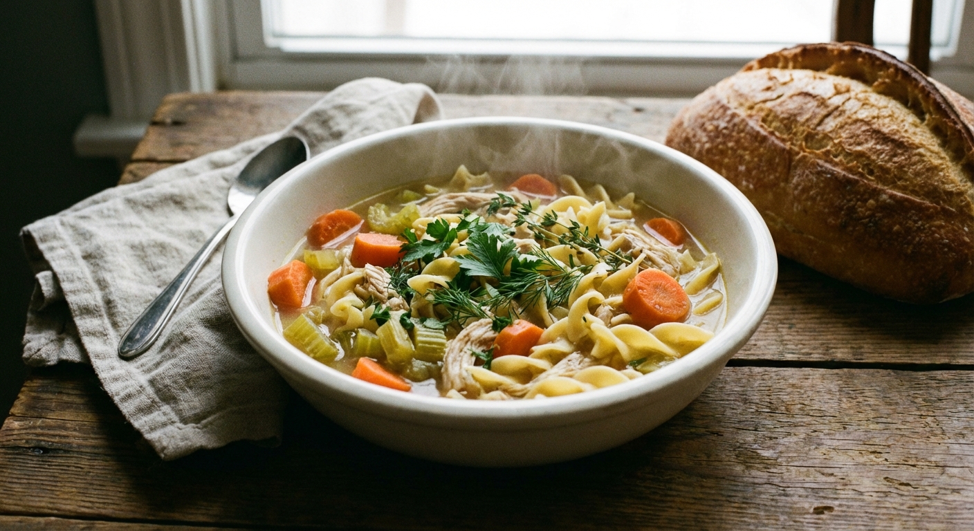 Classic Homemade Chicken Soup