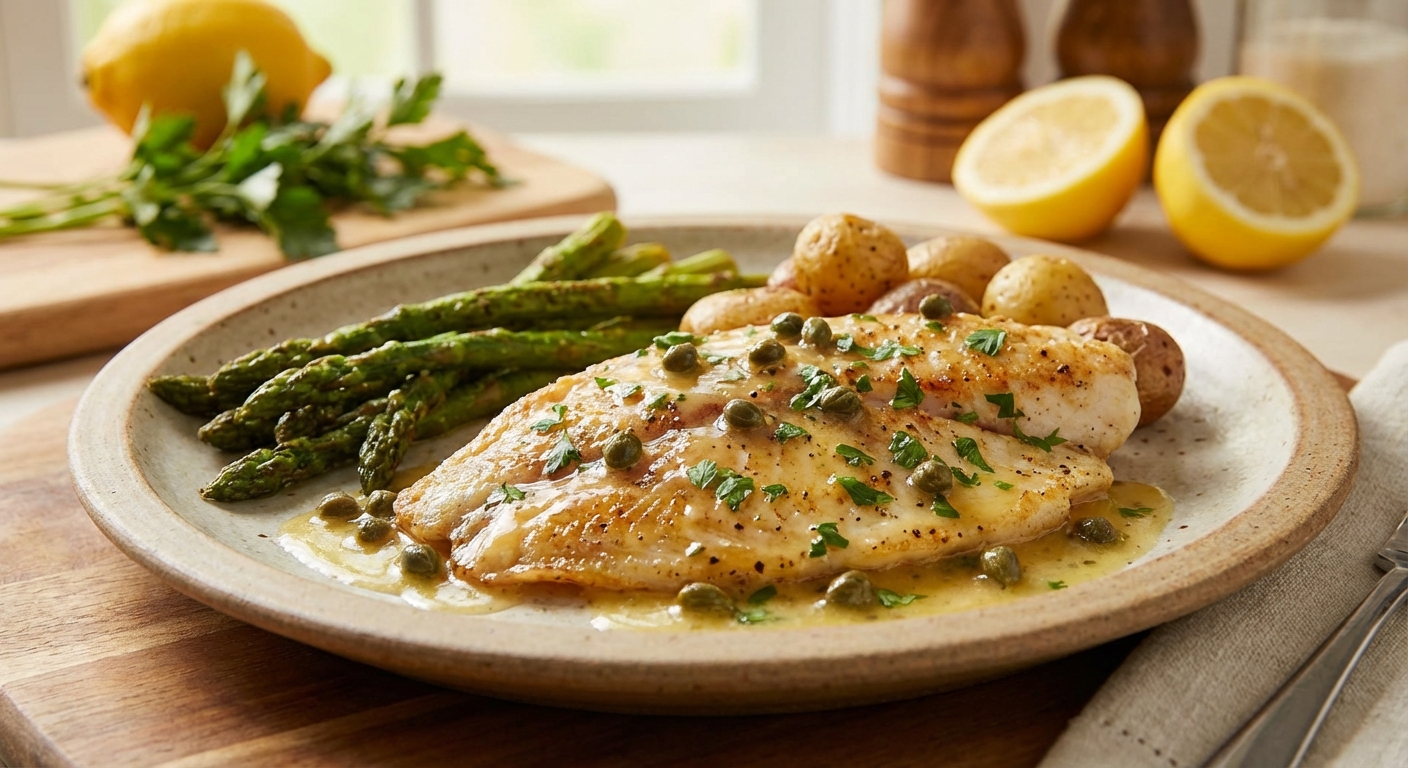 Easy Pan-Seared Tilapia