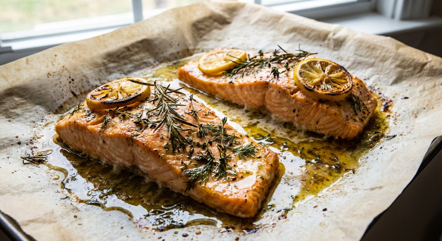 Simple Baked Salmon Fillet
